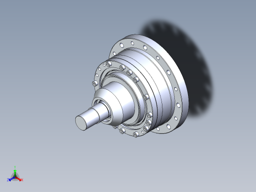 谐波齿轮减速器设计及性能仿真【三维SW二维说明书】