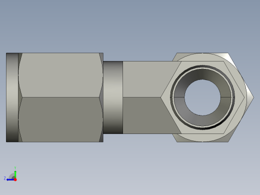 卡套式工业通用硬管接头6_rbu-s右视缩略图