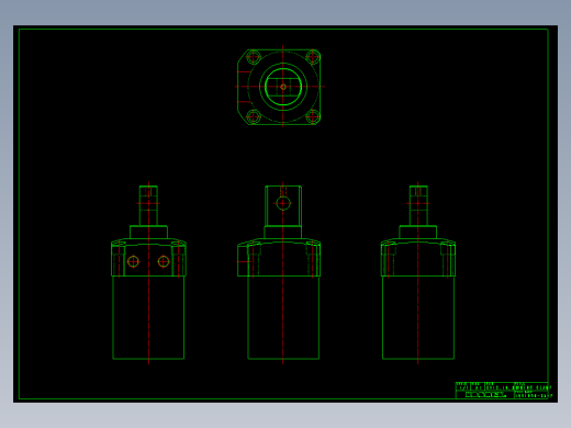 LHS1050-Sx-P多系列多零件图纸模型