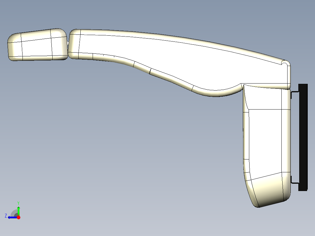 汽车座椅 (11)右视图