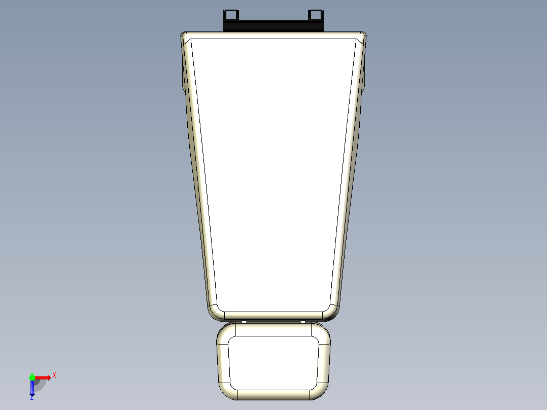 汽车座椅 (11)俯视图