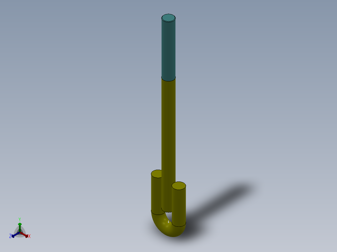 管道连接件-连接件 (24)正等轴测图