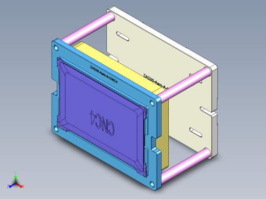 ZAZ00-Aam-笔记本CNC工装夹具三维模型CNC4-0209