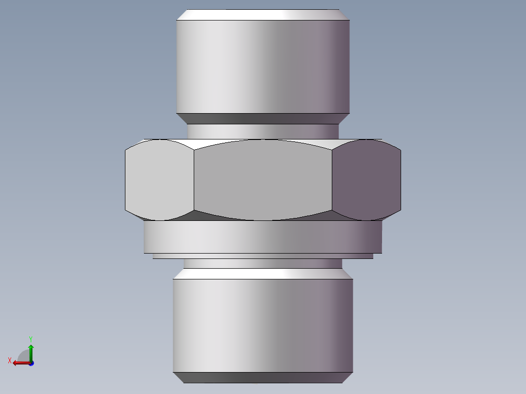 英制管螺纹ED密封、1DB-16-06WD后视图