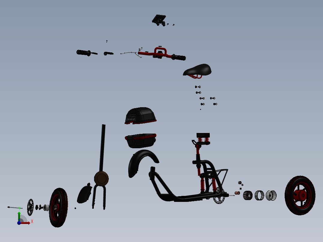 A0002793-电动滑板车前视图