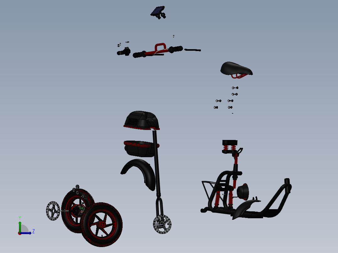 A0002793-电动滑板车左视图