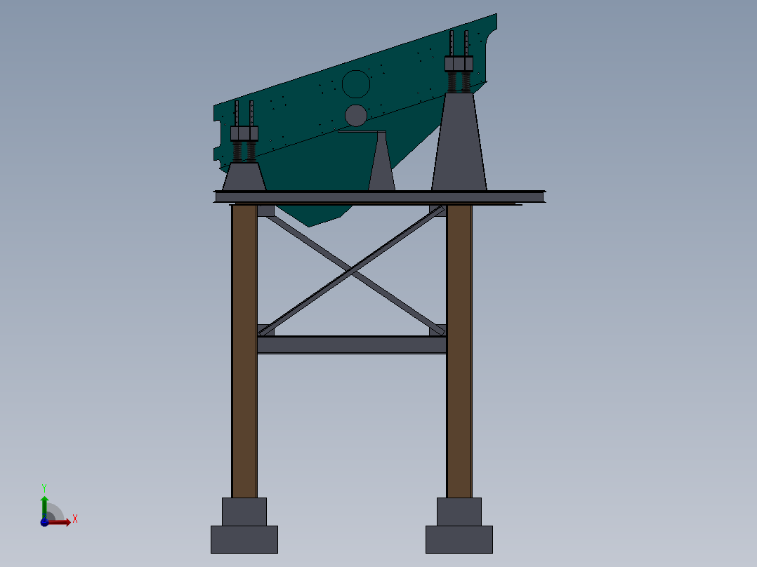 A3003855-振动筛前视图