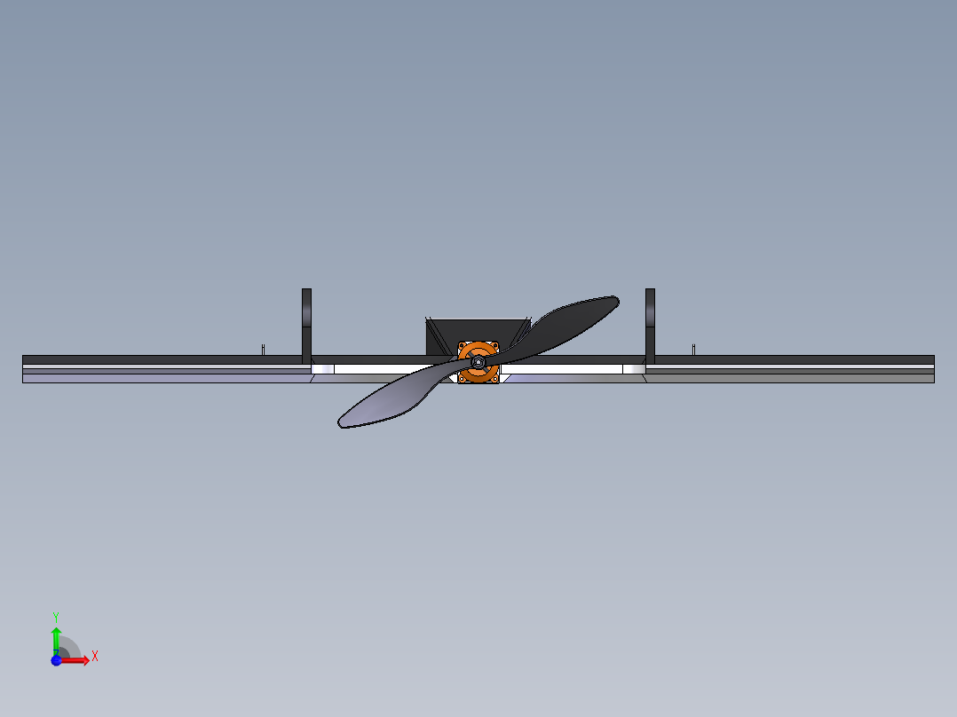 A2004150-遥控飞翼前视图