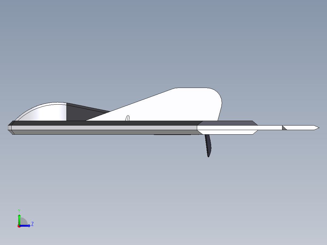 A2004150-遥控飞翼左视图