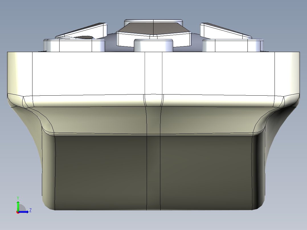 遥控器、遥控板(3)左视图
