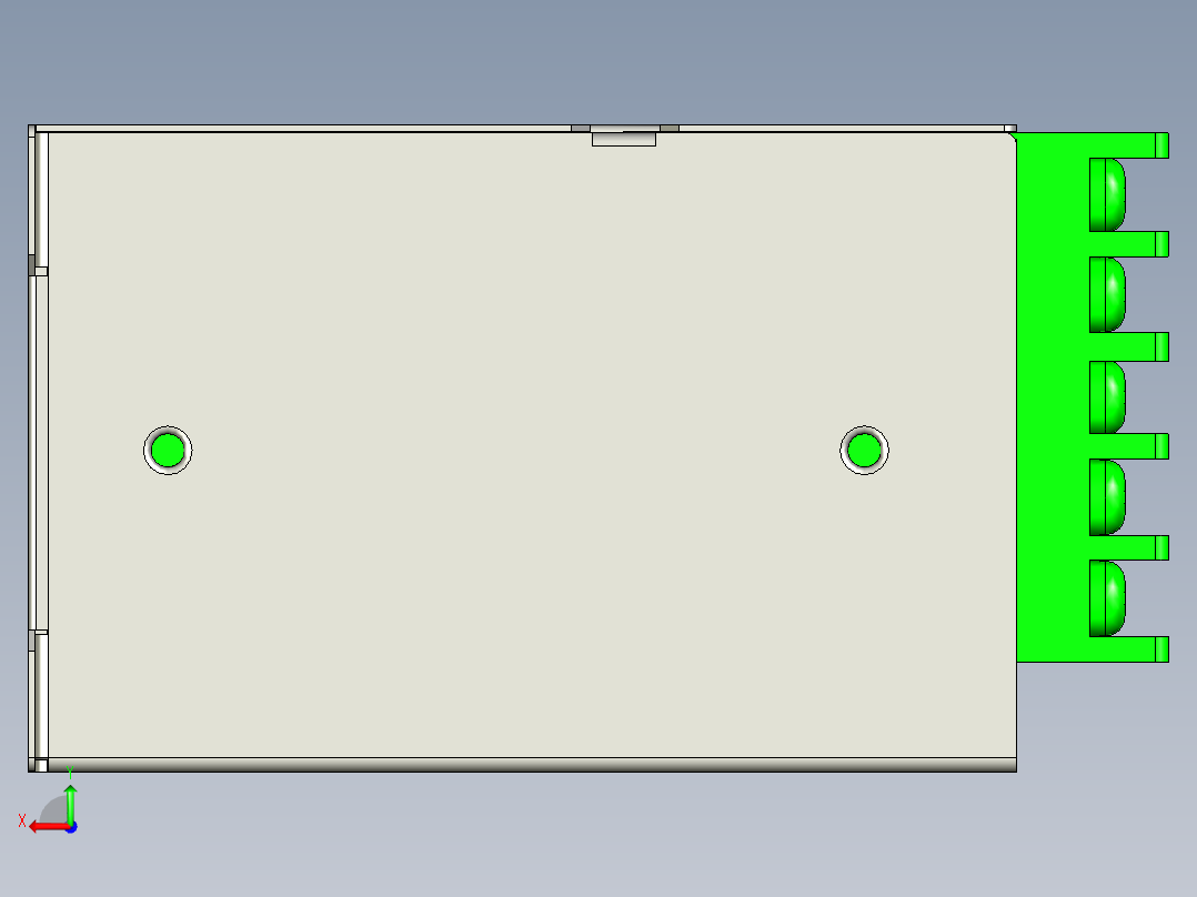 NES-15-5-开关电源后视图