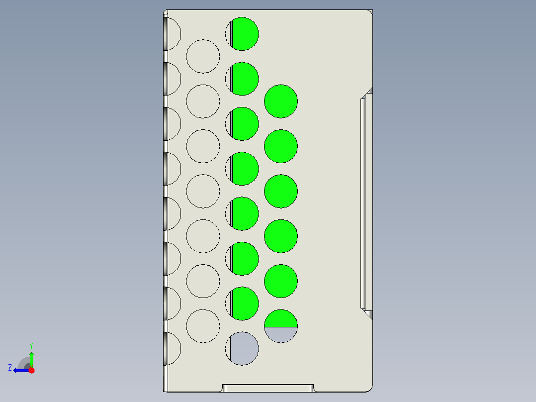 NES-15-5-开关电源右视图