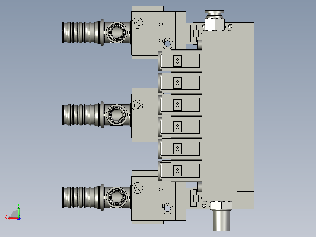 2-下料夹爪装配后视图