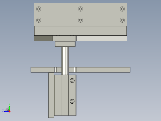 纸箱打包双组倍链传送生产线设计assy_SJ-活动推块-V3右视缩略图