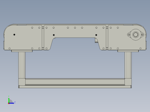 封边机-升降线体-线体总装左视缩略图