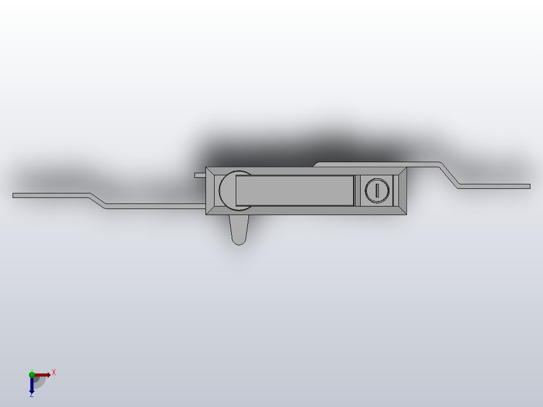 MS731-1[MS731-1]锁俯视图