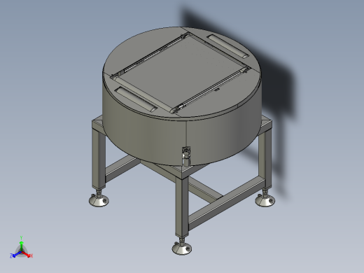 皮带机自动旋转装置