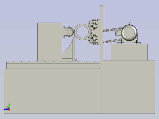 高精度木材加工旋切机右视缩略图