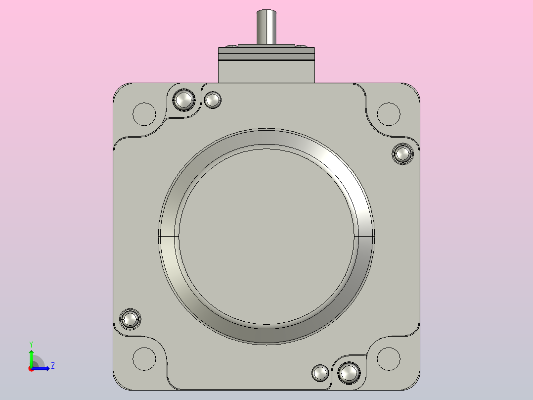 伺服电缸SOE63-L10-C-S50-D-A-P75-D3左视图