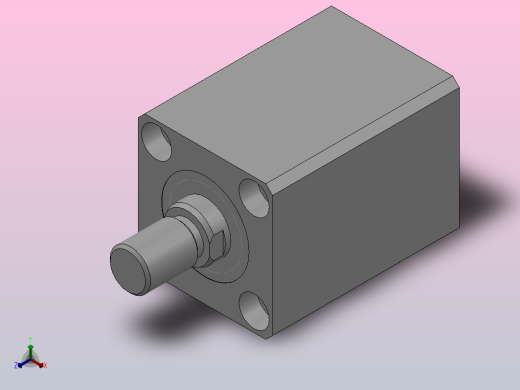 MPJ.RC 后油路板式薄型油缸[MPJ.RC-50-50-E]