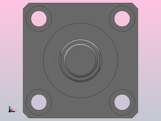 MPJ.RC 后油路板式薄型油缸[MPJ.RC-50-50-E]前视缩略图