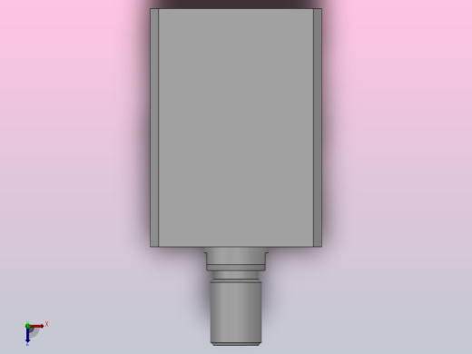 MPJ.RC 后油路板式薄型油缸[MPJ.RC-50-50-E]俯视缩略图