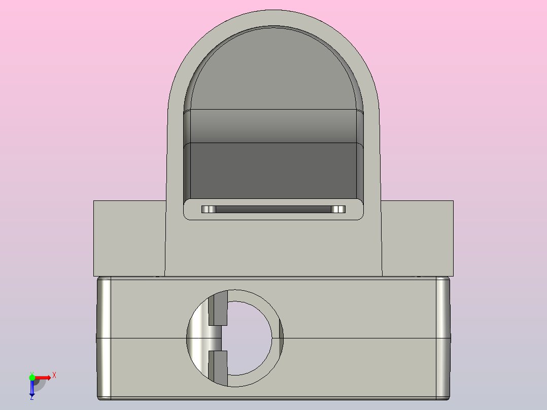 ANHP-04高频离子风嘴[ANHP-04-1]俯视图