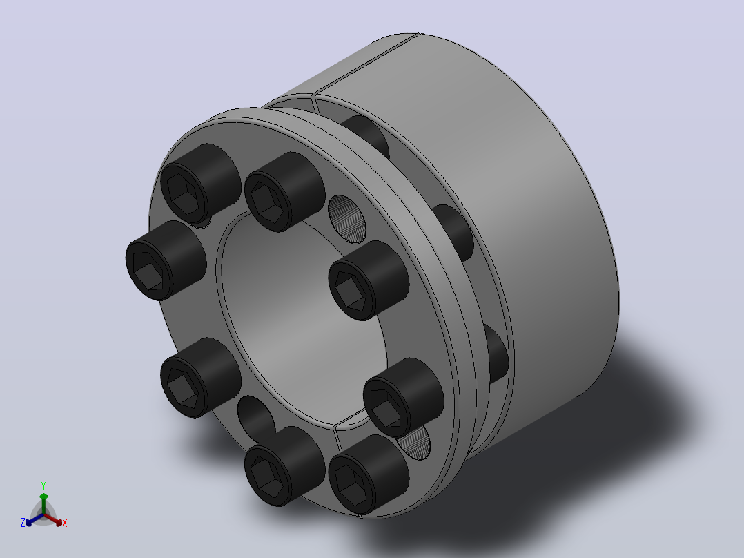 R39型胀紧联接套_R39-19-33主视图