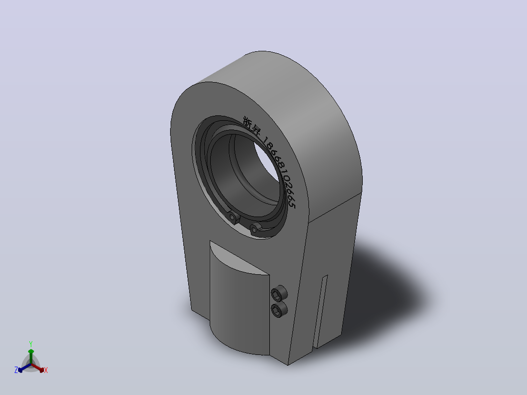 油缸耳环GK...NK系列[GK60NK].rar.rar正等轴测图