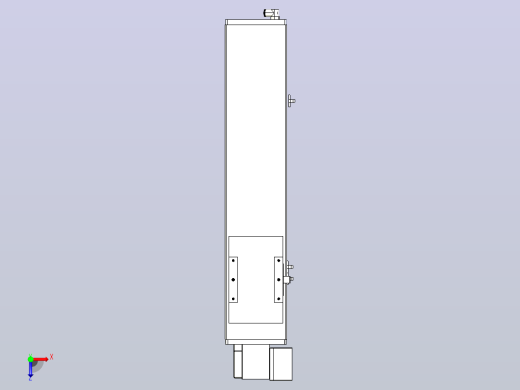 MCB14无尘皮带滑台[MCB14-L40-400-RD-P20-C3]俯视缩略图