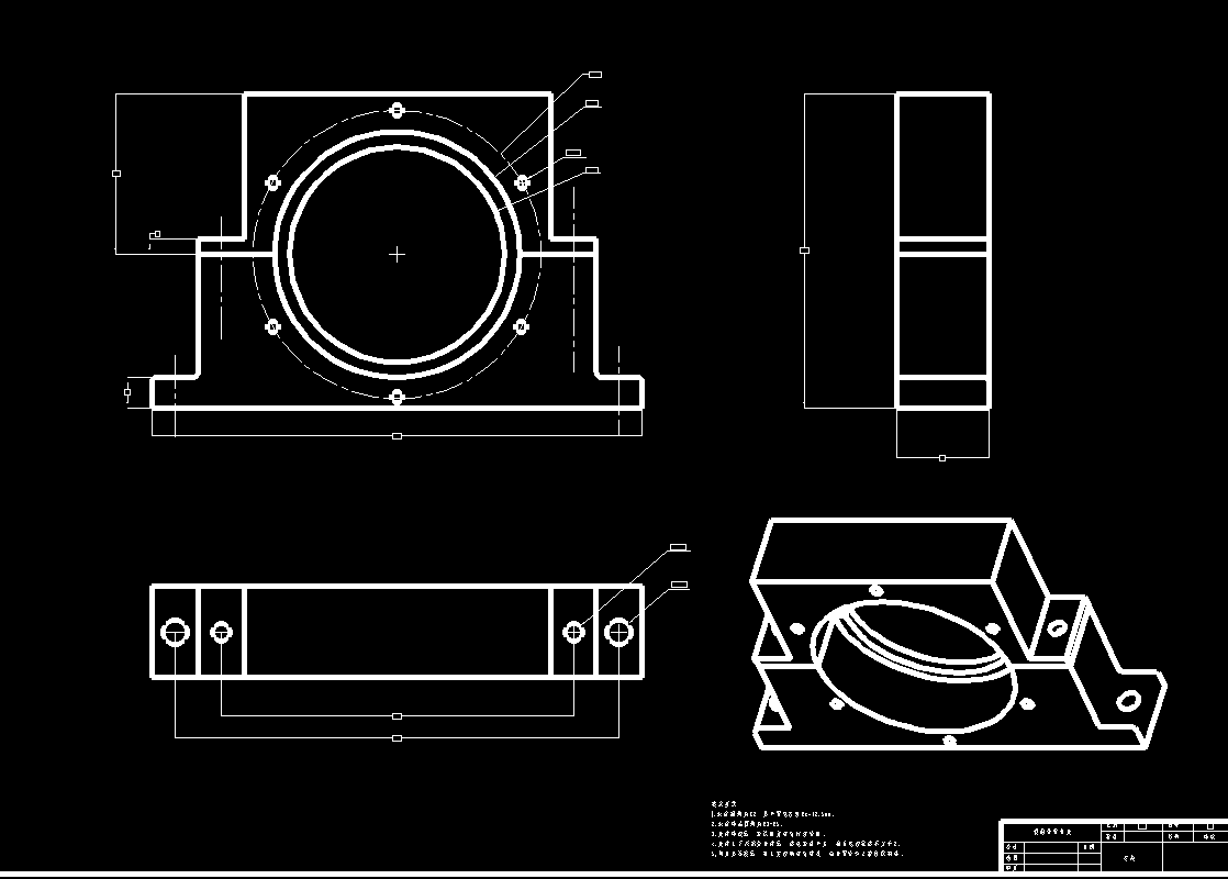 30L涡桨式振动搅拌试验机CAD