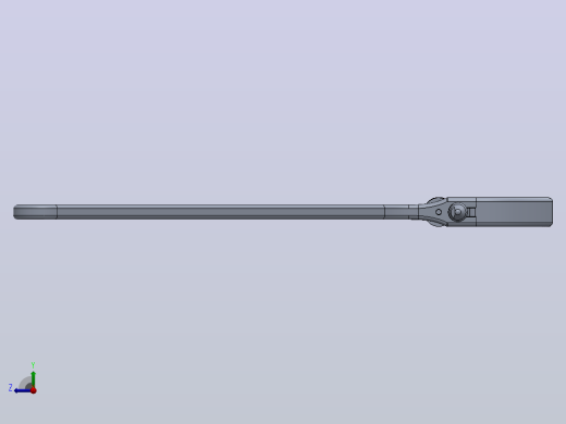 Solidworks的可调扳手右视缩略图