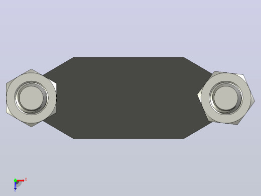 工程网络用橡胶减震器d30mm俯视缩略图