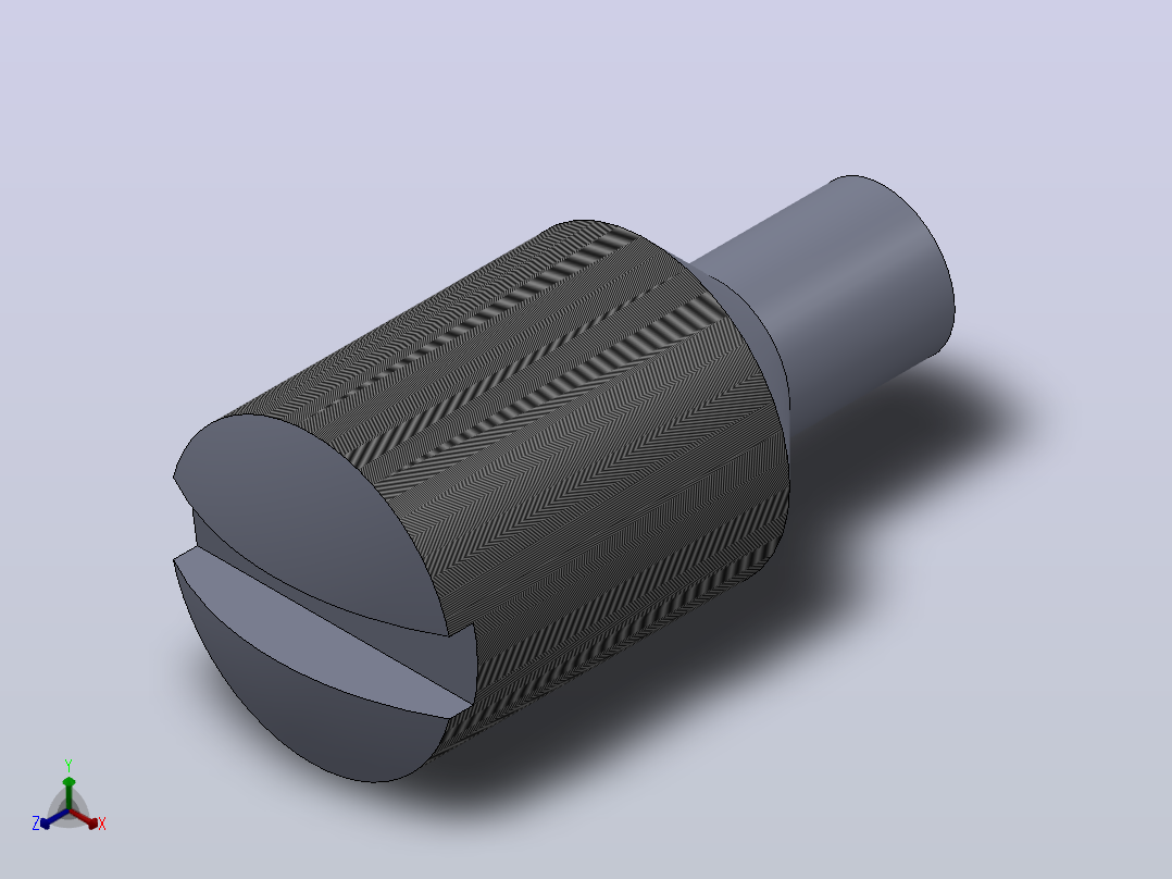 多套GBT72 GBT828 GBT829定位螺钉3D模型Solidworks设计主视图