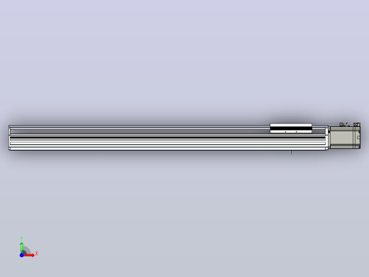 日规模组半封闭丝杆TPA-HNR-170T-2010C-L900-M-M75-N3前视缩略图