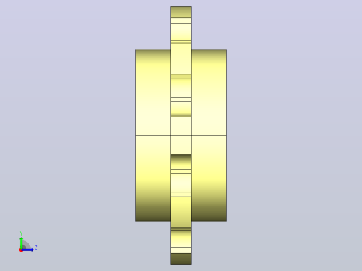 JS RT1400-10T-R35-C1机加工主动轮左视缩略图