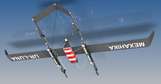 带电池的 VTOL 无人机缩略图