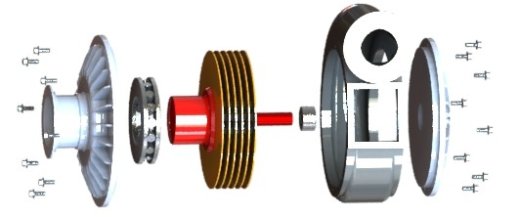 涡轮泵爆炸数模缩略图