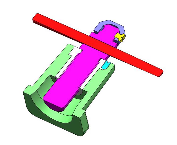 螺旋千斤顶图纸模型三维机械设计素材