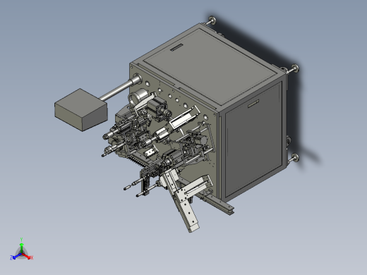 微型马达转子绝缘片组装机