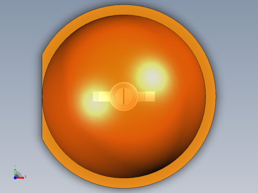 LED_Round_Orange_D8.0mm前视缩略图