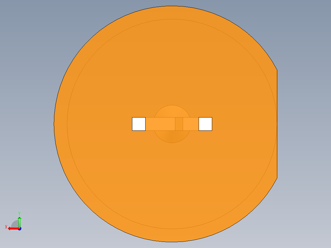 LED_Round_Orange_D8.0mm后视图