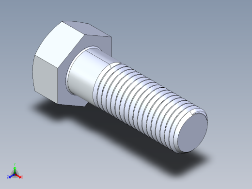 UNC 六角螺栓-Hex Bolt 1.000-8 x 3