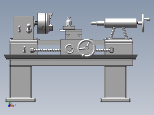 492精密车床前视缩略图