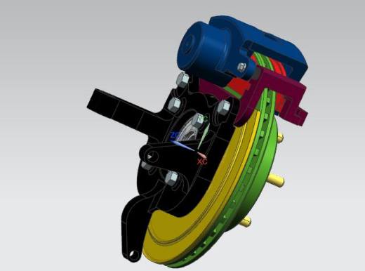 cv6微型汽车电子机械制动器设计【含三维UG+11张CAD图和文档】缩略图