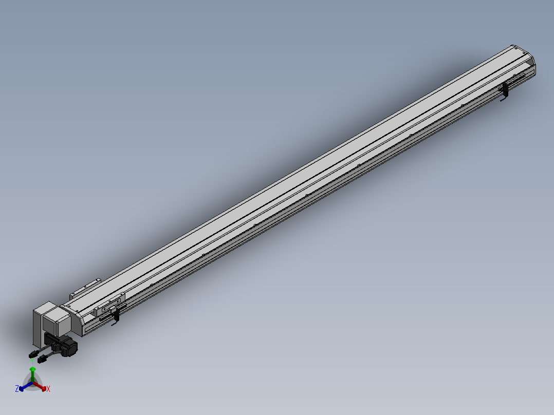 精密模组MT100-L78-1500-LD-M10-C4正等轴测图