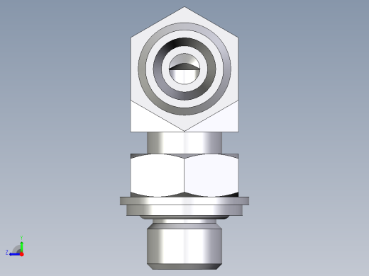 卡套式工业通用硬管接头EO_Adjustable_Locknut_elbow_WEE06LROMDCF右视缩略图