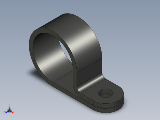 HP 系列 P 夹-H9P-BK正等轴测缩略图