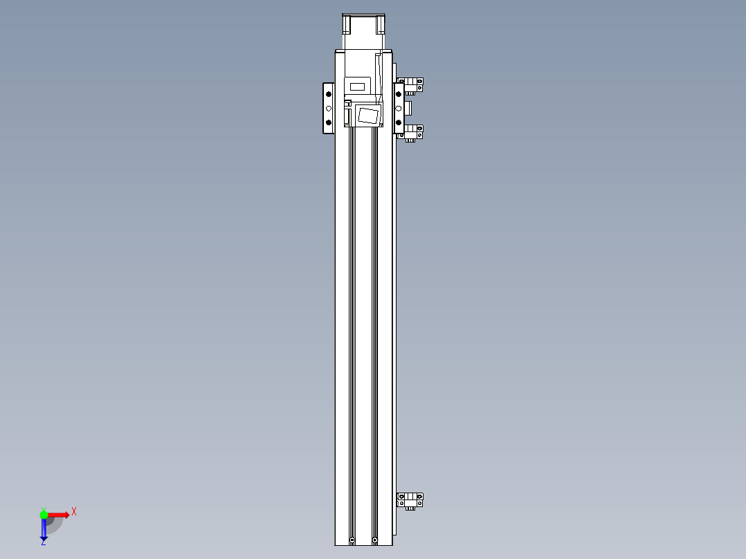钢基模组-TPA-KNR-6005C-500A1-MU-H1S1俯视图