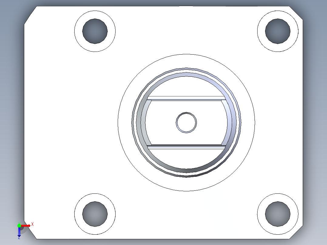 KOSMEKLHA0480-Sx-P_rev1多系列多零件图纸模型俯视图